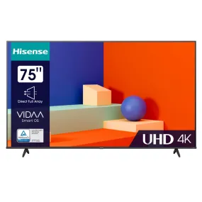 تلفزيون هايسنس 75 إنج UHD سمارت | 75A61K