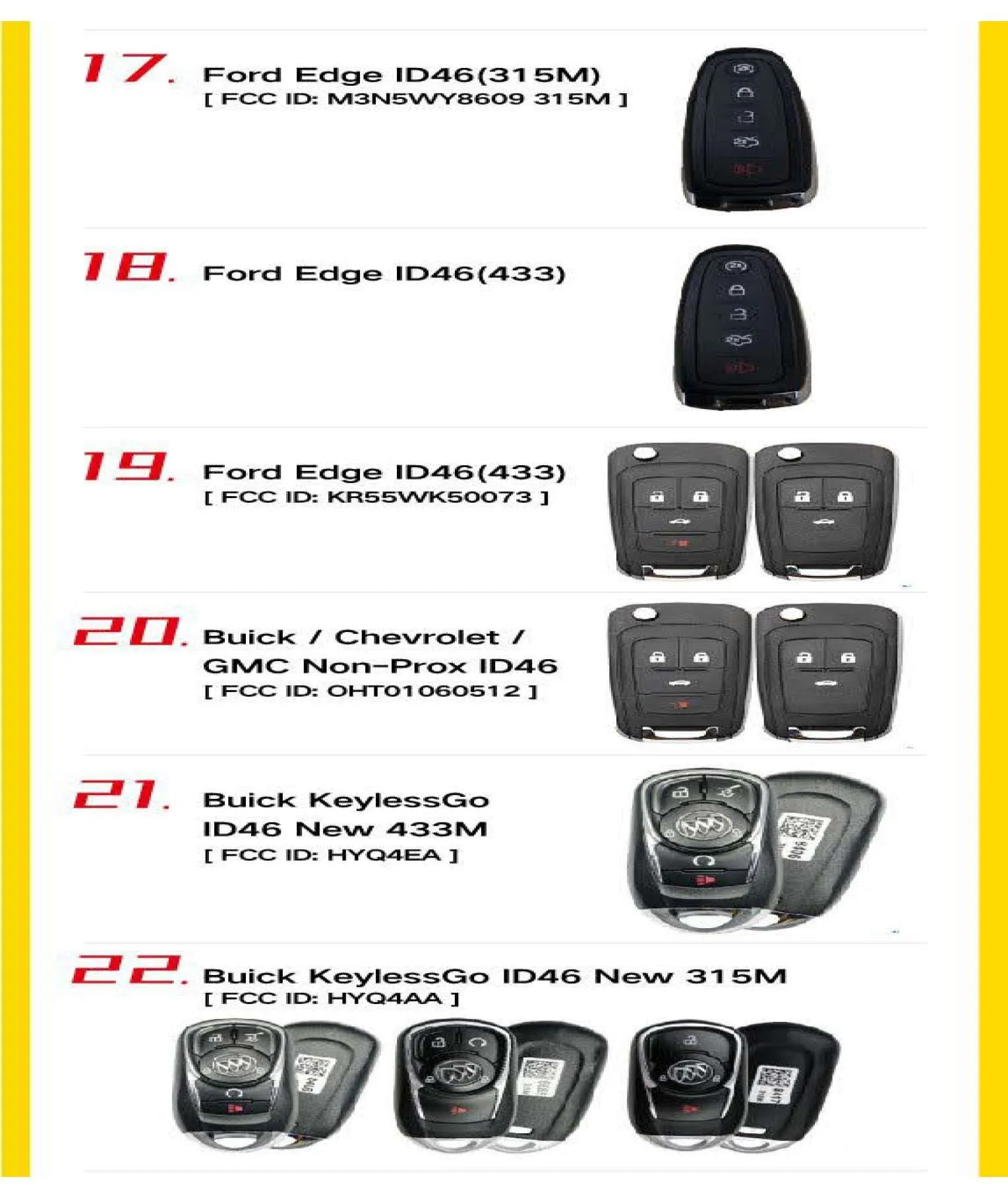 10 x 4-Button Universal Smart Key w/ Proximity Function for VVDI Key Tool (Xhorse) (Pack of 10)