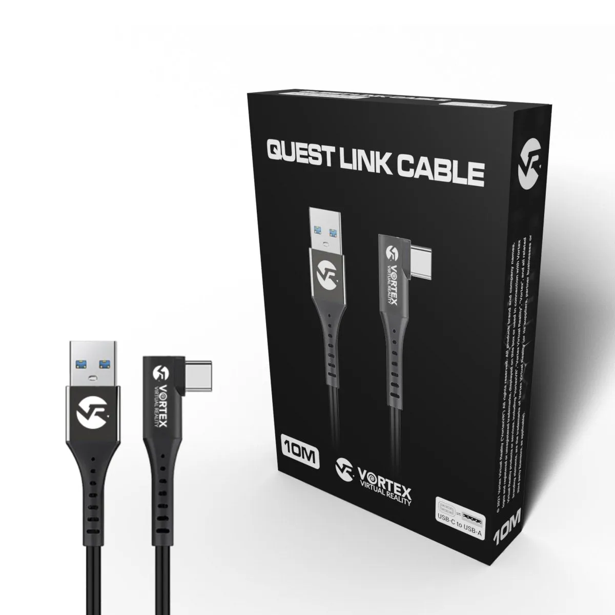 10m cable from VortexVR USB-A to Meta Quest Link | to Quest 3S Quest 3 Quest 2