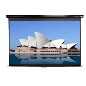 128" Manual Pull Down Screen