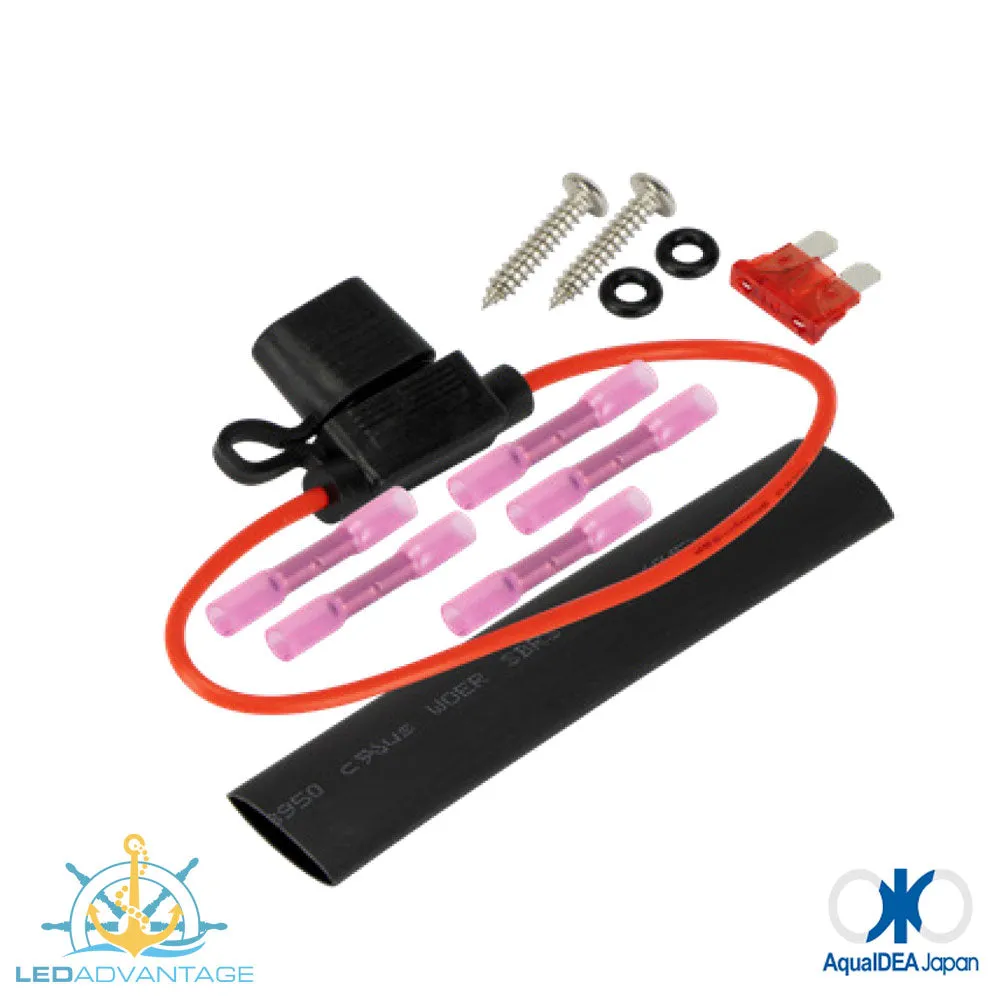 12v 20 Watt AquaIDEA Underwater RGB LED Boat Lights (Made in Japan)