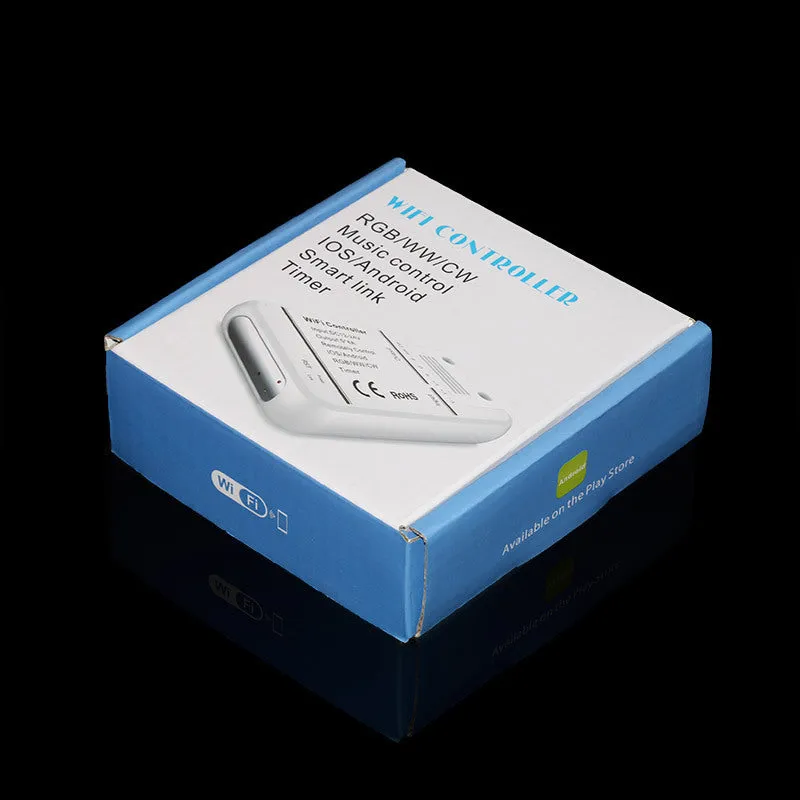 12V-24V DC 5in1 WiFi LED Controller Compatible with Alexa Google Home Magic Home Smart APP Control for Monochrome RGB RGBW WW CW RGBCCT LED Strip