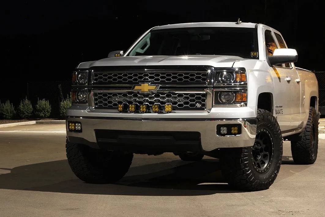 '14-15 Chevy Silverado 1500 Dual Fog Pocket Kit