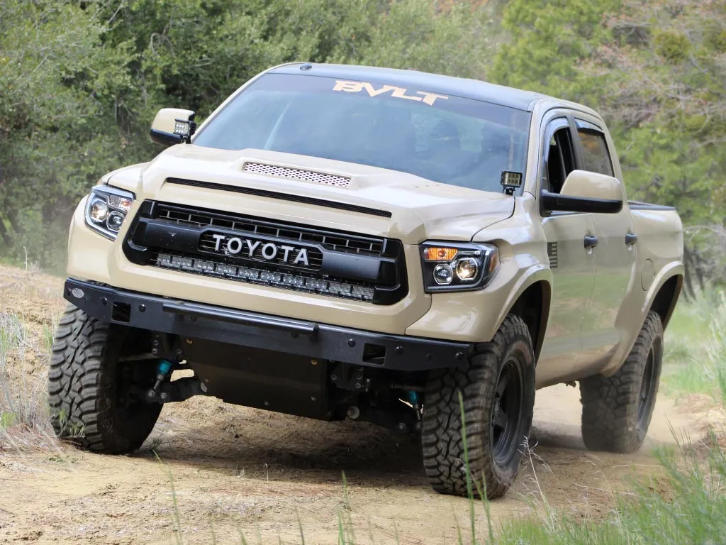 14-21 Toyota Tundra 42" Curved Bar Hidden Grille Combo Kit