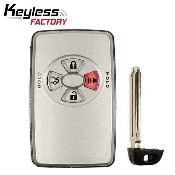2005-2007 Toyota Avalon / 4-Button Smart Key / PN: 89904-07030 / HYQ14AAF (AFTERMARKET) (BUNDLE OF 4)