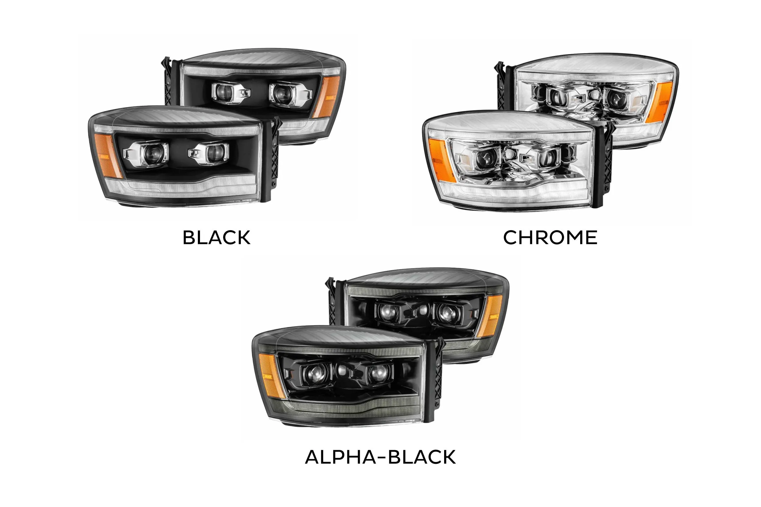 2006-2008 Dodge Ram Luxx LED Headlights