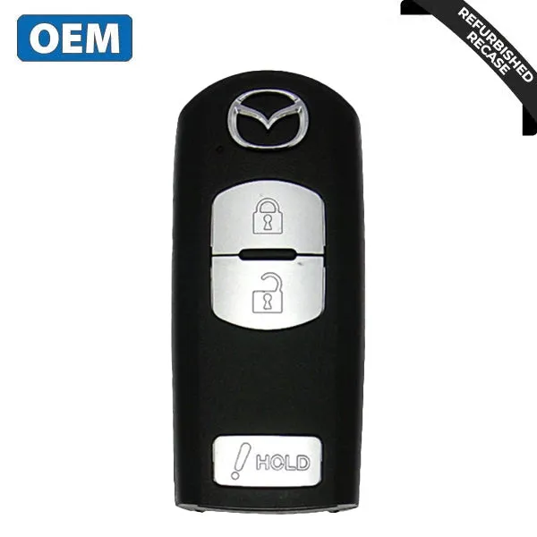 2010-2015 Mazda CX-7 CX-9 / 3-Button Smart Key / PN: EHY5-67-5RYA / WAZX1T763SKE11A04 (OEM Recase)