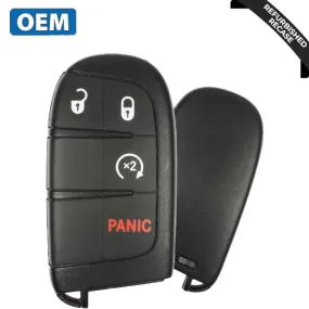 2011-2020 Dodge Durango Journey / 4-Button Smart Key / PN: 68066350AA / M3N-40821302 (OEM Recase)