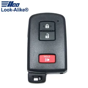 2012-2021 Toyota / 3-Button Smart Key / PN: 89904-52290 / HYQ14FBA (AFTERMARKET)