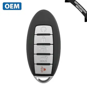 2014-2019 Nissan Murano Pathfinder / 5-Button Smart Key / PN: 285E3-5AA5A / FCC: KR5S180144014 (IC204) (OEM RECASE)