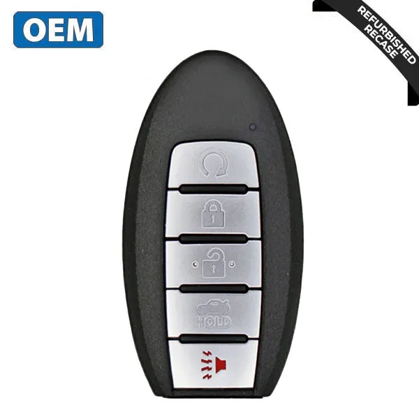 2016-2018 Nissan / 5-Button Smart Key / PN: 285E3-4RA0B /  KR5S180144014 / IC 204 (OEM Recase)