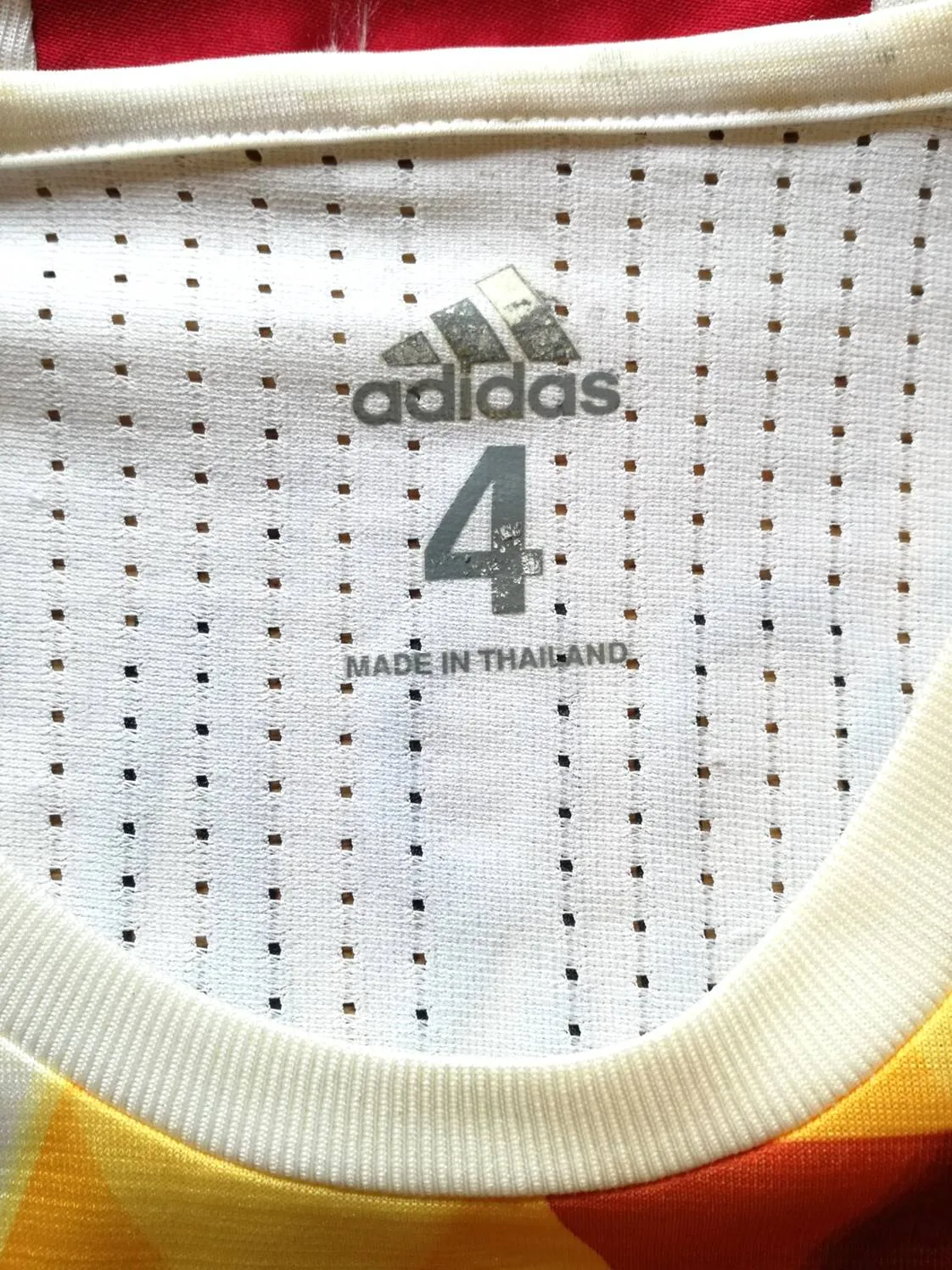 2016/17 Spain Away Adizero Football Shirt. Morata #7 (S) (4)