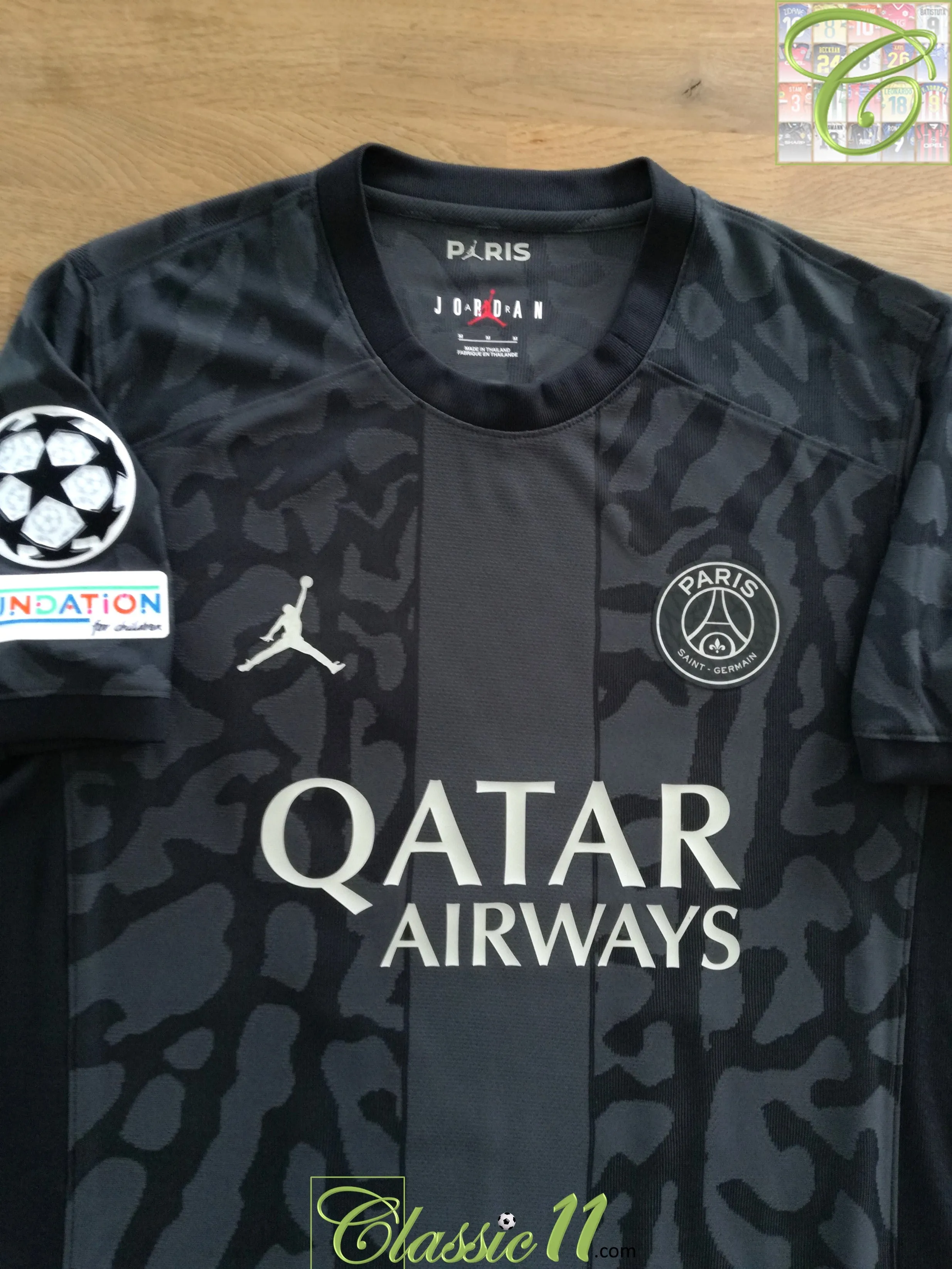 2023/24 PSG 3rd Champions League Dri-Fit ADV Football Shirt Lee Kang In #19 (M)