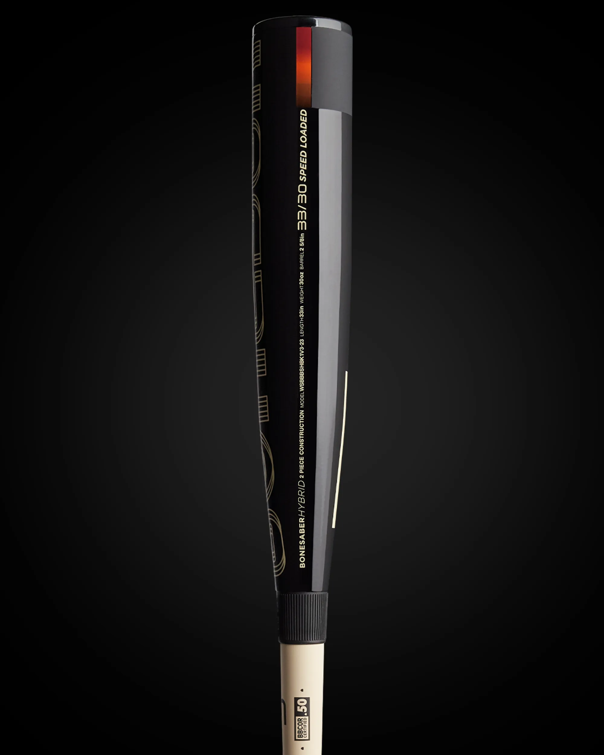 2024 BONESABER HYBRID BLACK COBRA EDITION BBCOR METAL BASEBALL BAT