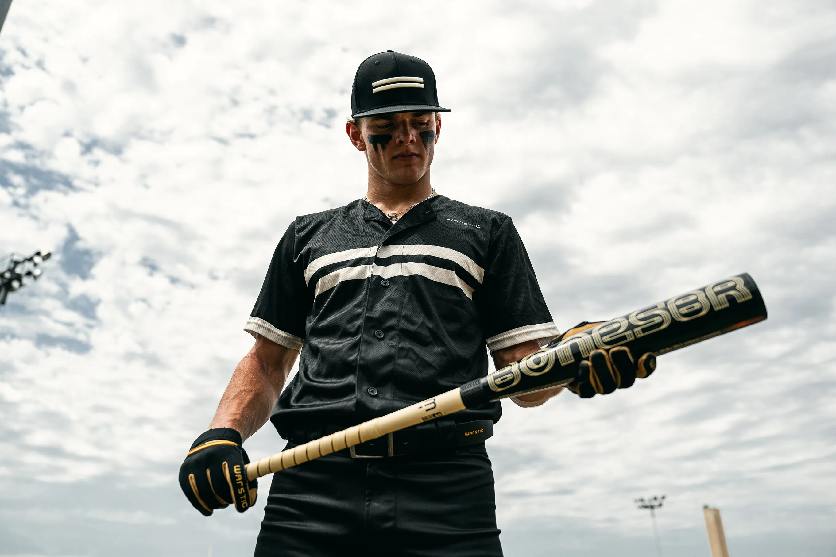 2024 BONESABER HYBRID BLACK COBRA EDITION BBCOR METAL BASEBALL BAT