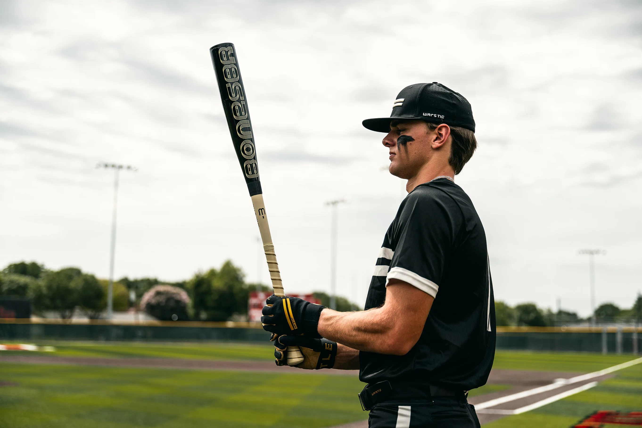 2024 BONESABER HYBRID BLACK COBRA EDITION BBCOR METAL BASEBALL BAT