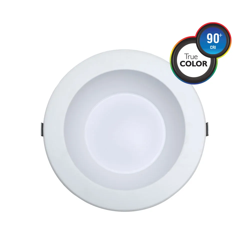 22-Watt 8" CCT Selectable Canless 2000lm AC120-277V Commercial Downlight (4-Pack)