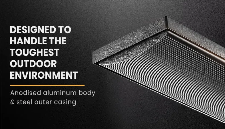 3200W IPx4 Outdoor Electric Heater, Ceiling Wall Mount - BIO