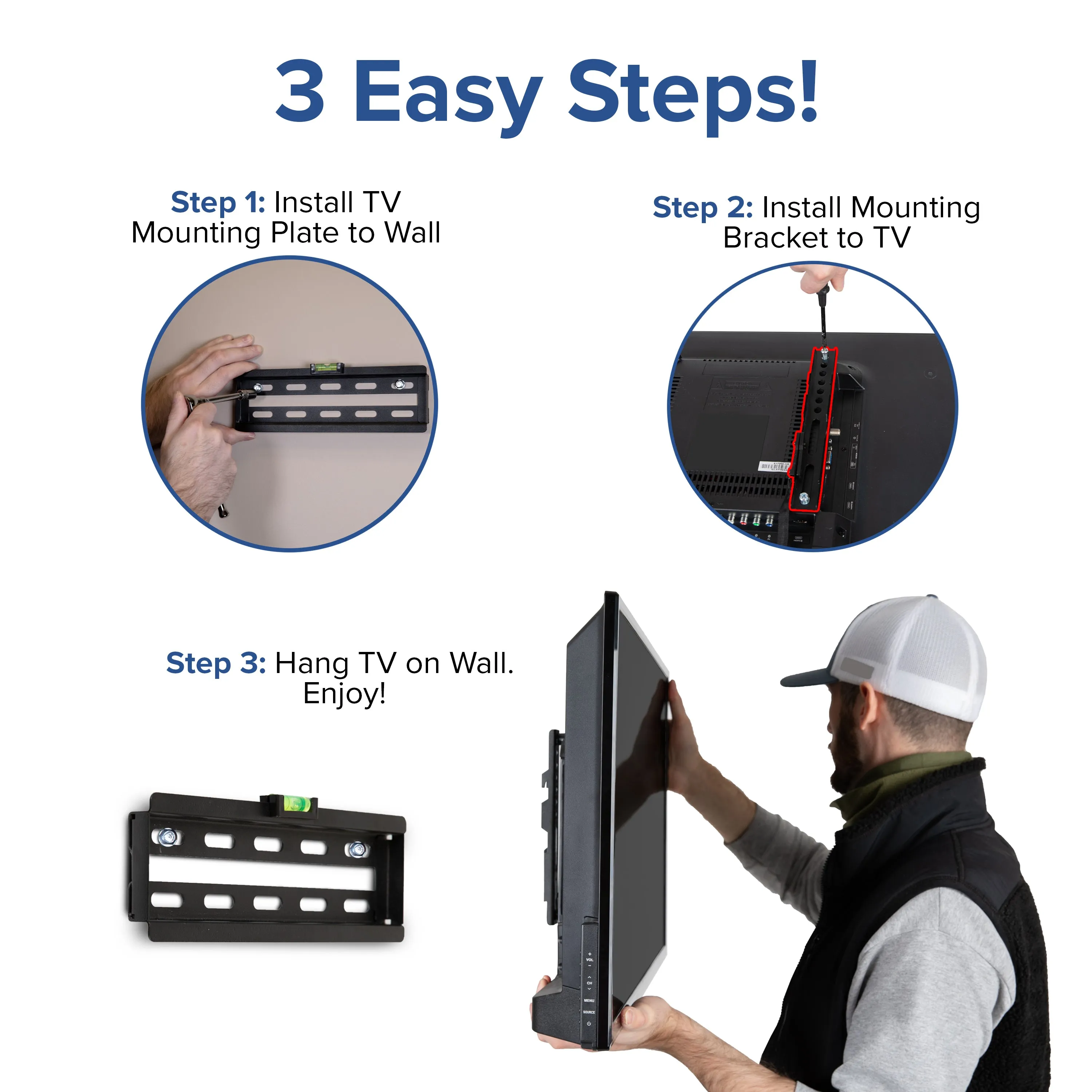 40"-84" Motion TV Wall Mount RA-MP006-GG