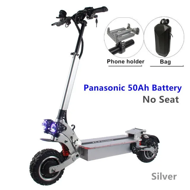 6000W Electric Scooter with Dual engines 11inch off road 60V double drive Korea Electric Scooter