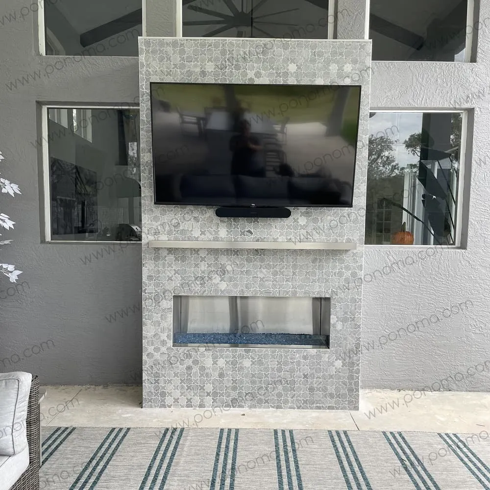 60"x12"x2.5" (cm.152x30.5x6.4) painted stainless steel floating shelf