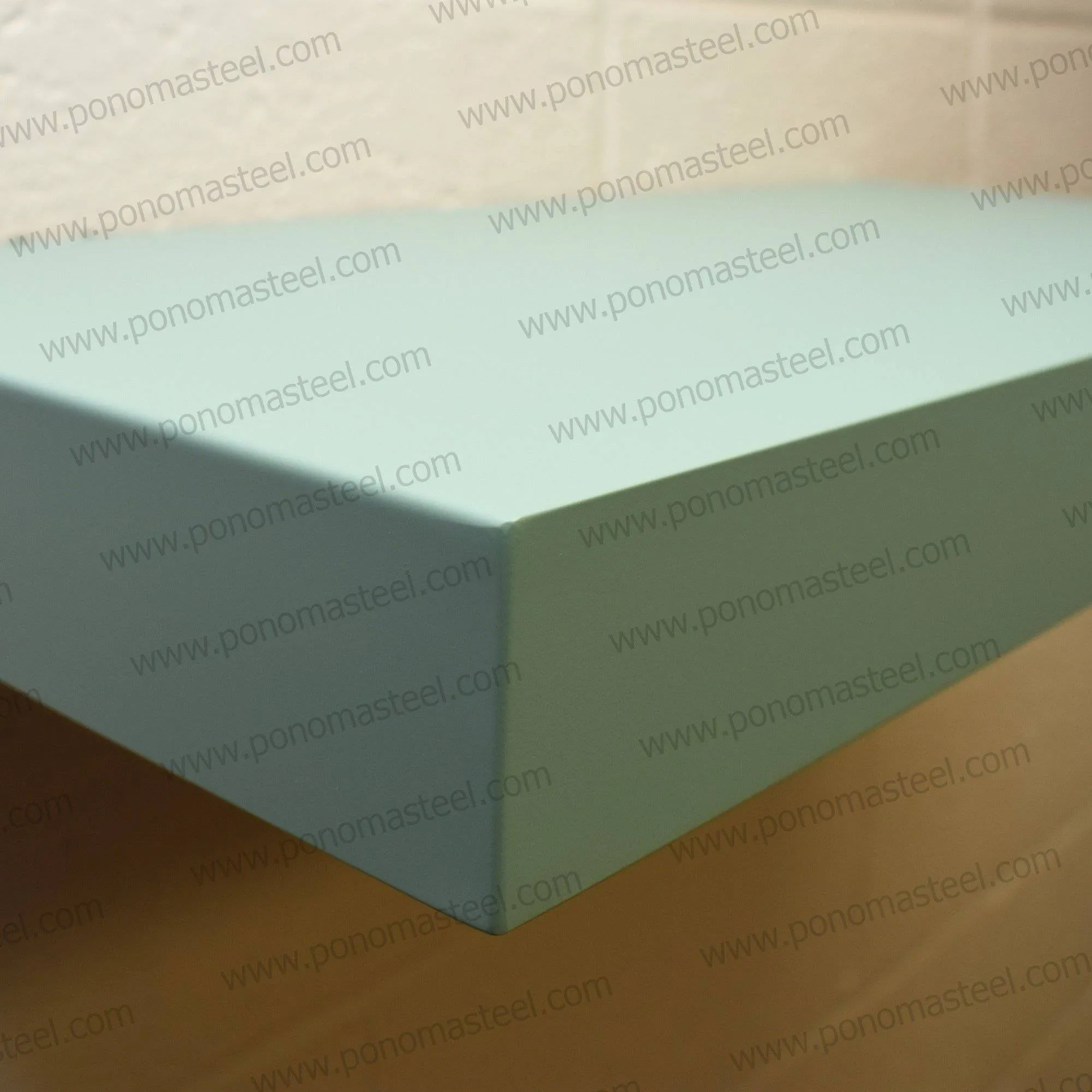 60"x8"x4.0" (cm.152x20x10.2) brushed stainless steel floating shelf