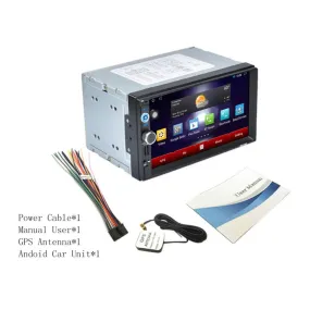 7 Inch HD 1080P 1024*600 Capacitive Screen Function Car DVD Built In Bluetooth With America Map RK-A702 Free Shipping