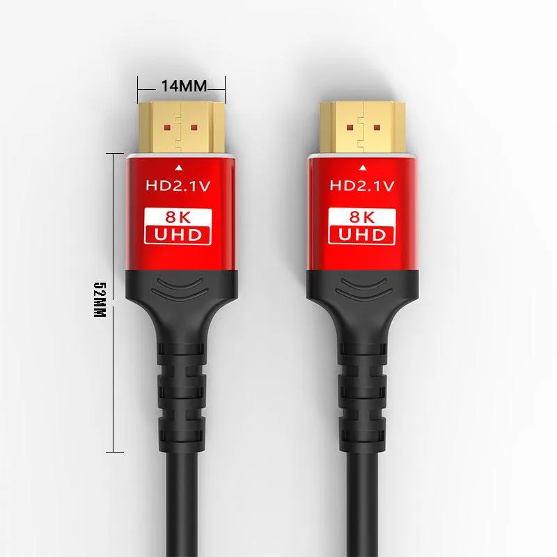 8K Ultra-high-speed HDMI 2.1 Copper Cable - 6.5 FT/2M
