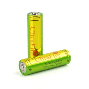 AA 2800mAh 1.5V Alkaline Batteries (2-Pack) - With Protection Board