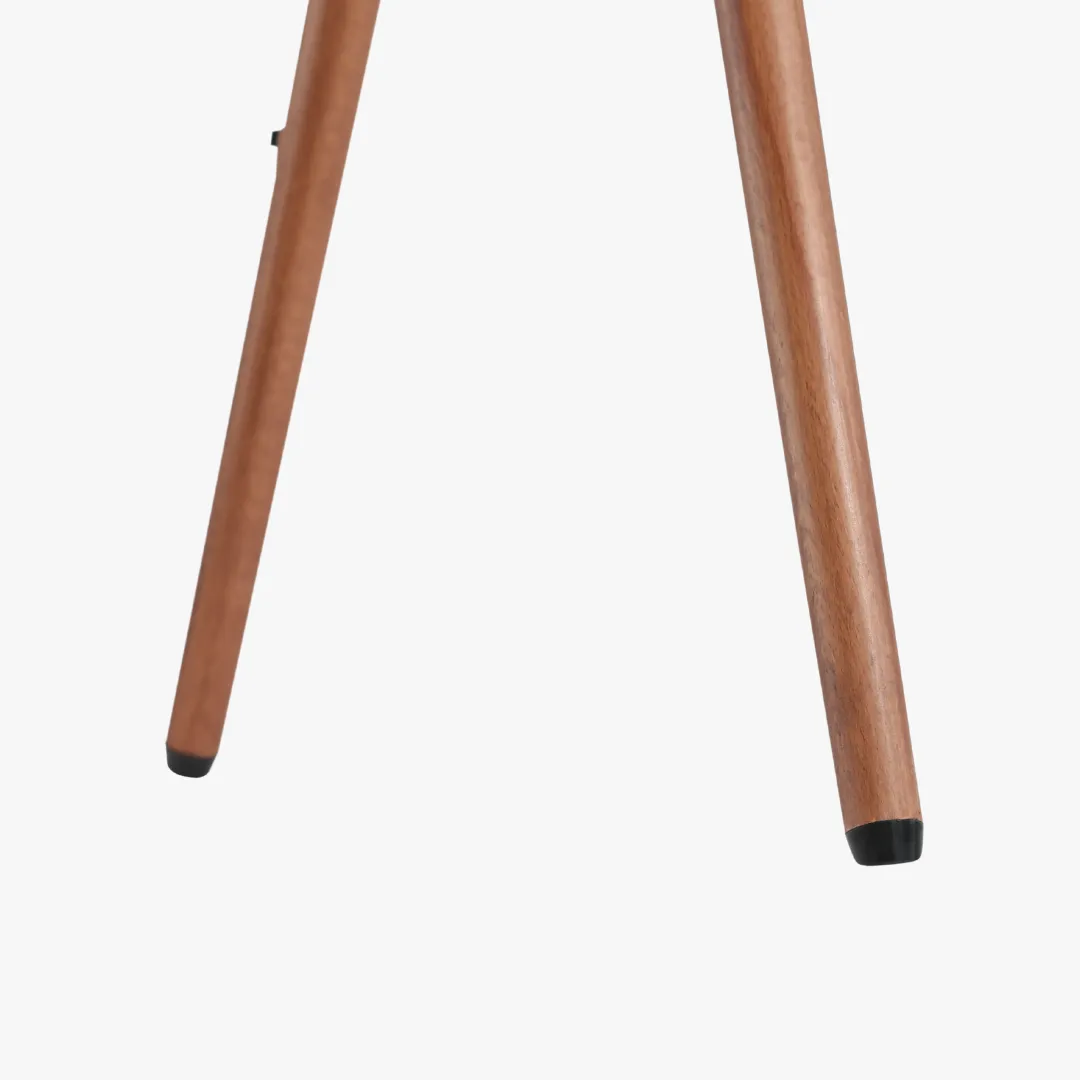 Alterzone Quad TV Floor Stand for 49"-70" TV's, Walnut