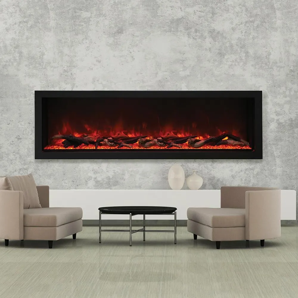 Amantii 72-in Panorama XT Smart Linear Electric Fireplace