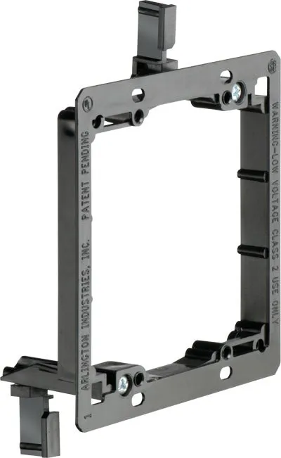 Arlington LV2 Two Gang Low Voltage Mounting Brackets
