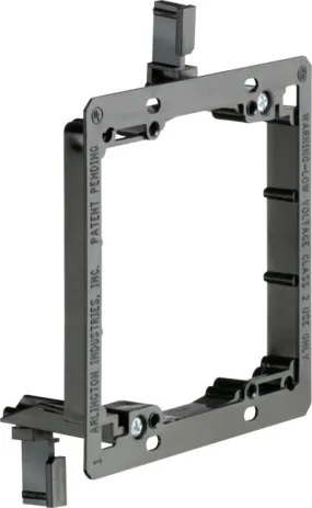 Arlington LV2 Two Gang Low Voltage Mounting Brackets