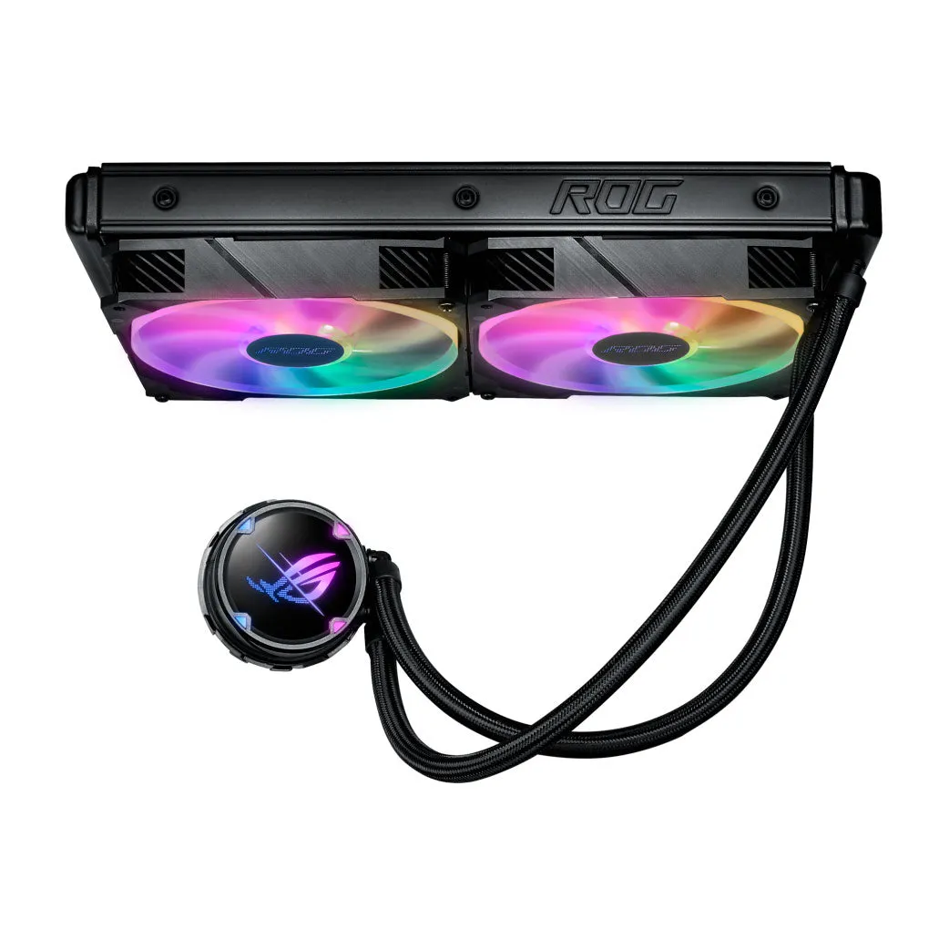Asus ROG Strix LC II 280 ARGB water cooling system, black