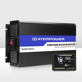 ATEM POWER Pure Sine Wave Inverter 3000W