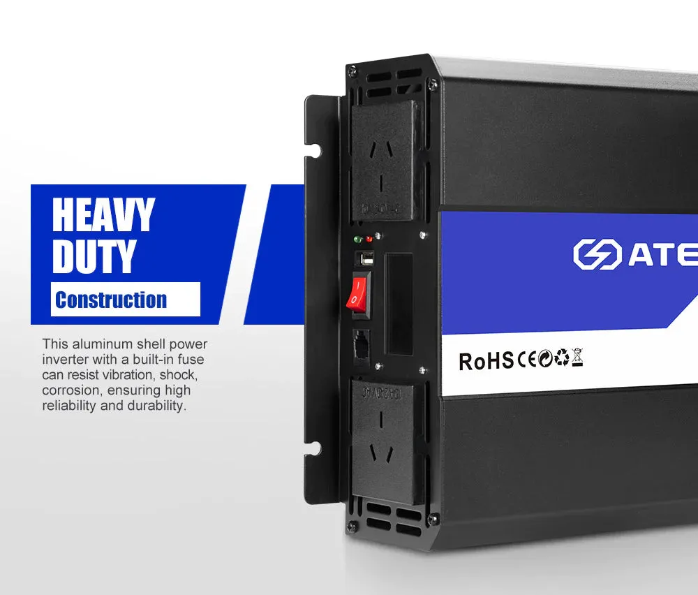 ATEM POWER Pure Sine Wave Inverter 3000W