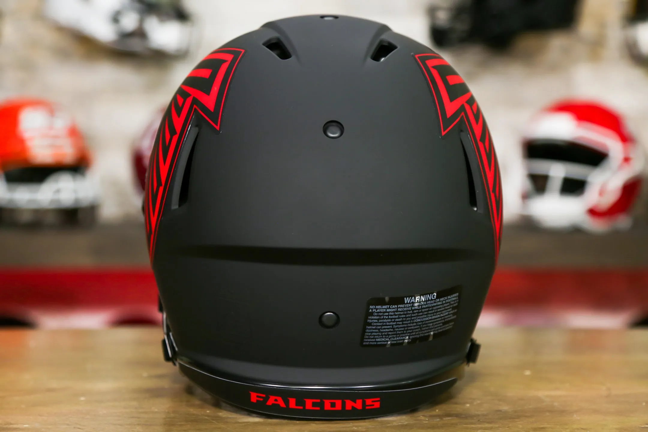 Atlanta Falcons Riddell Speed Authentic Helmet - Eclipse