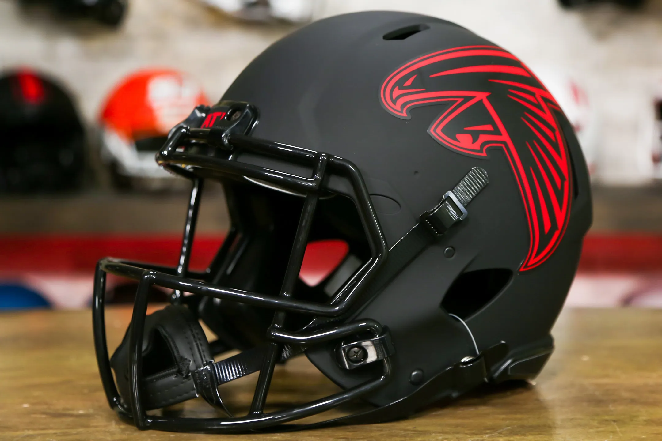 Atlanta Falcons Riddell Speed Authentic Helmet - Eclipse