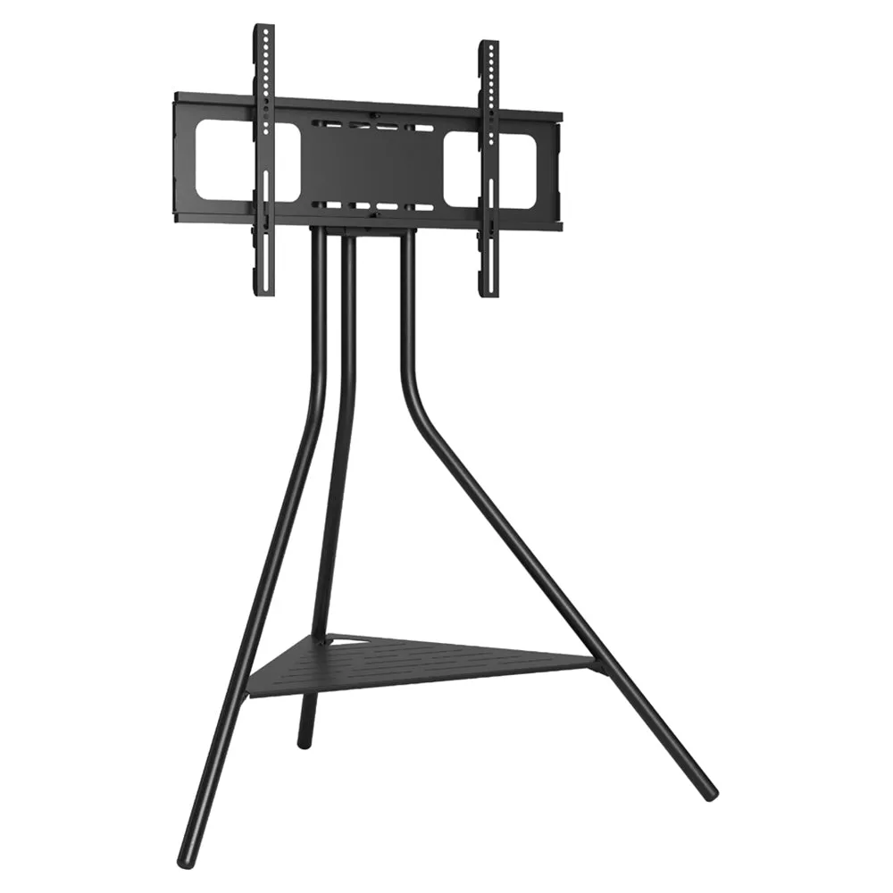 AVF Tiga Freestanding Metal TV Stand - Black | FSL900TIGB
