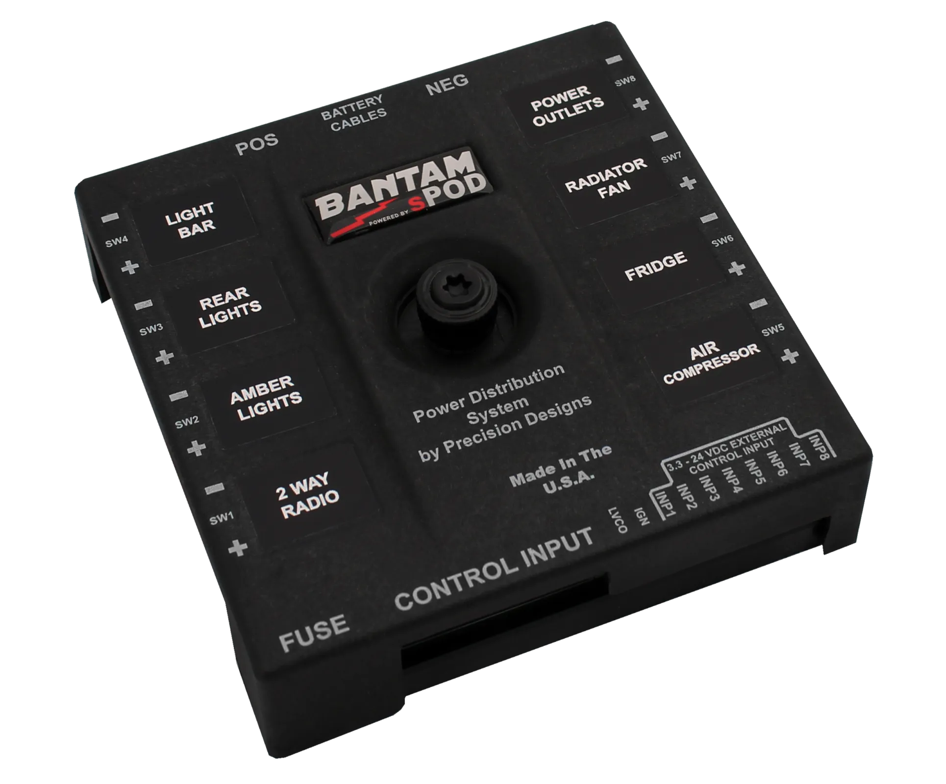 Bantam w/ Touchscreen and 36 Inch Battery Cables sPOD