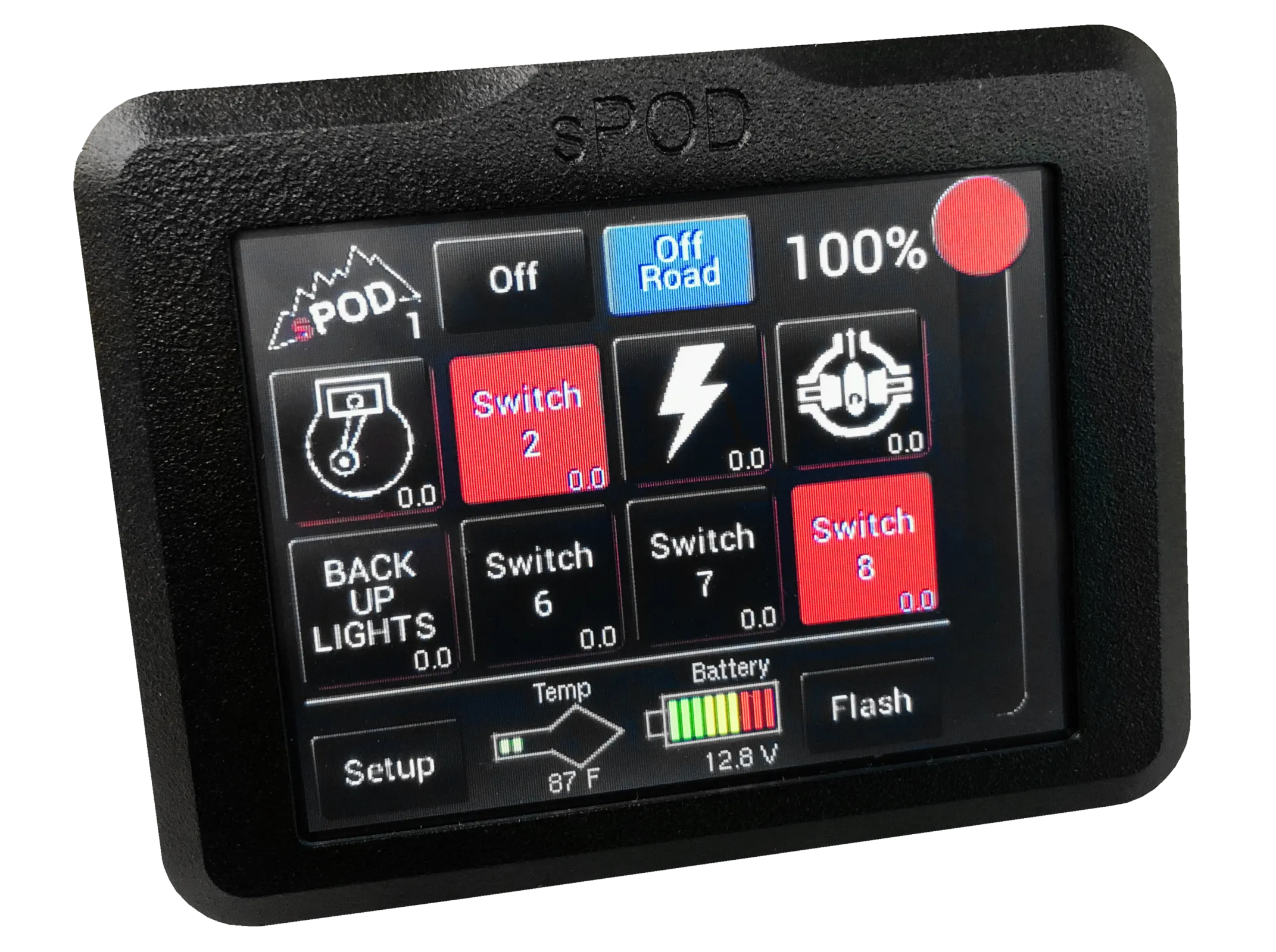 Bantam w/ Touchscreen and 84 Inch Battery Cables sPOD