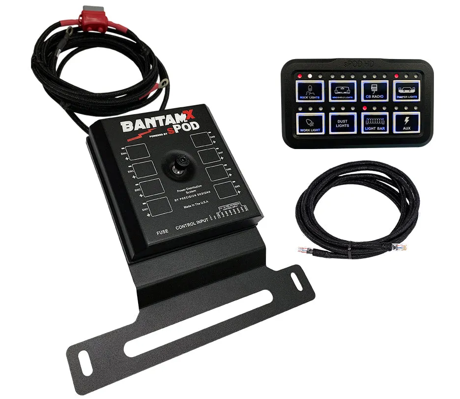 BantamX HD for Jeep Wrangler JL and Jeep Gladiator JT sPOD