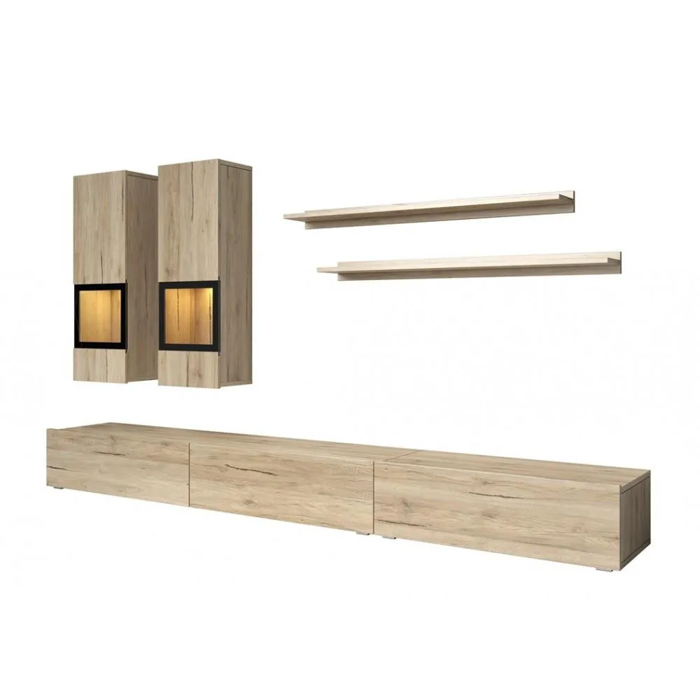 Baros 10 Entertainment Unit For TVs Up To 75"