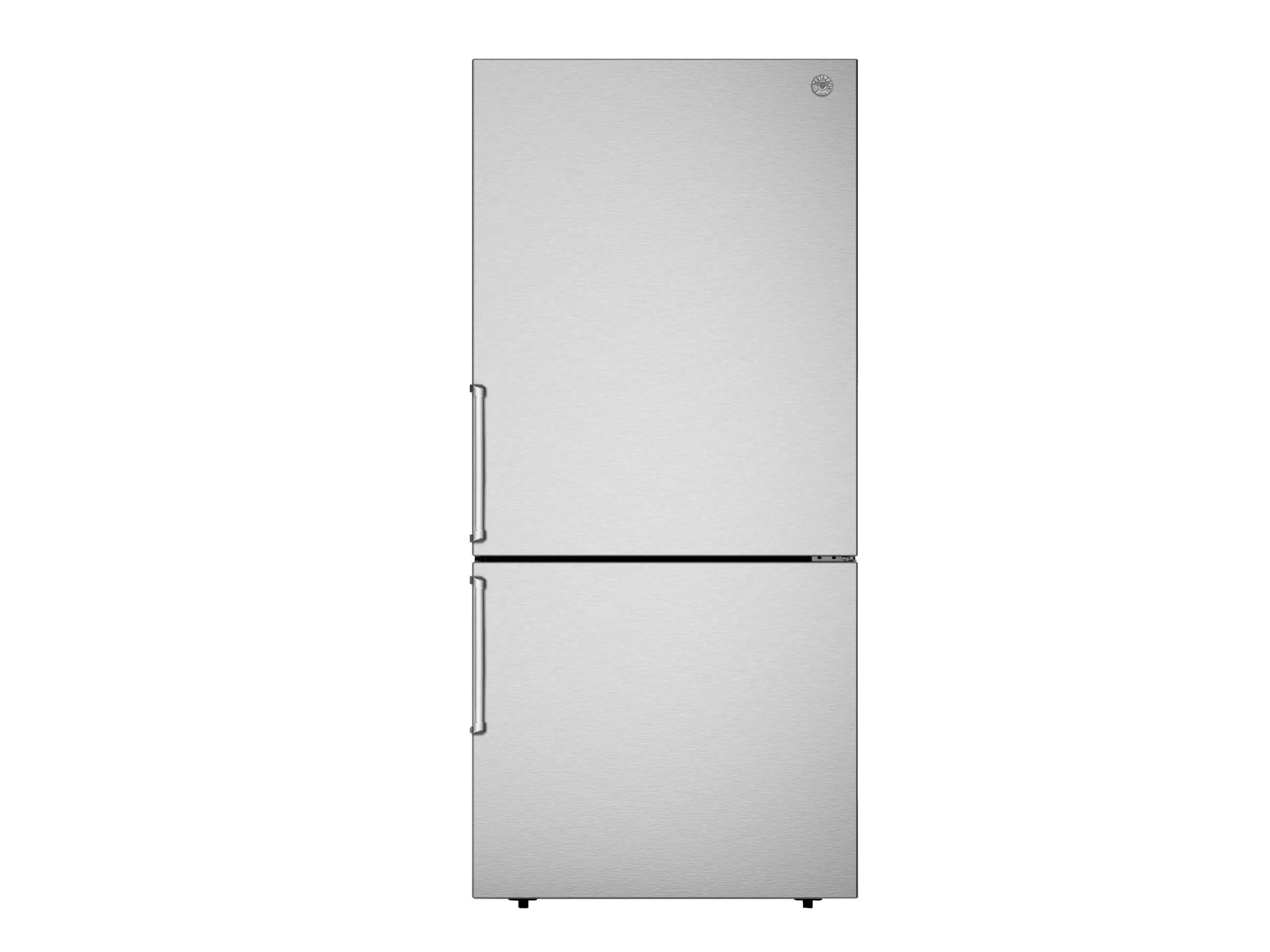 Bertazzoni 31 inch Reversible Door Stainless Steel Freestanding Refrigerator REF31BMFIX