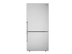 Bertazzoni 31 inch Reversible Door Stainless Steel Freestanding Refrigerator REF31BMFIX