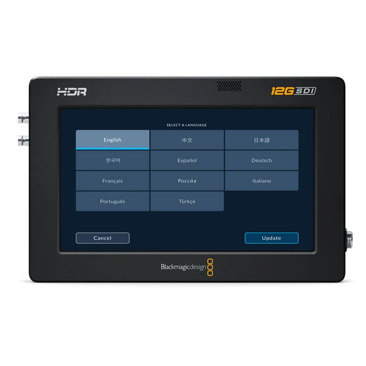 Blackmagic Design Video Assist 7" 12G-SDI/HDMI HDR Recording Monitor