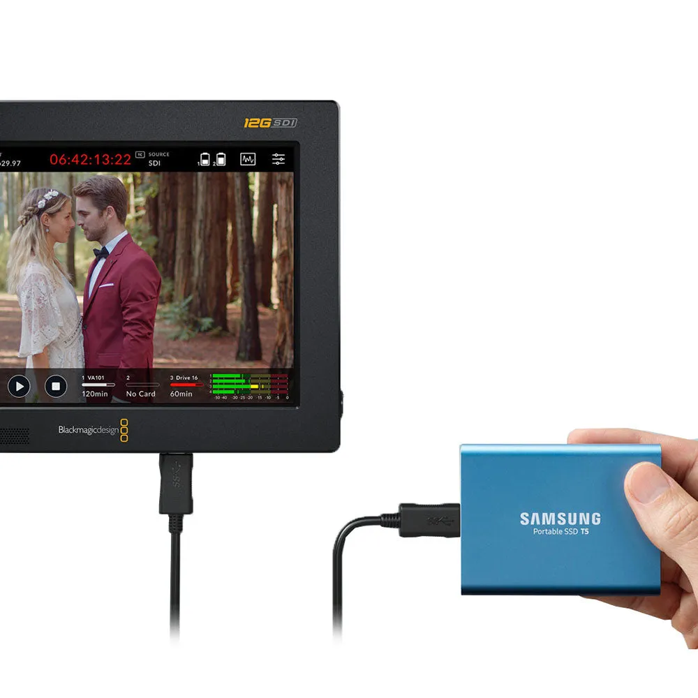 Blackmagic Design Video Assist 7" 12G-SDI/HDMI HDR Recording Monitor