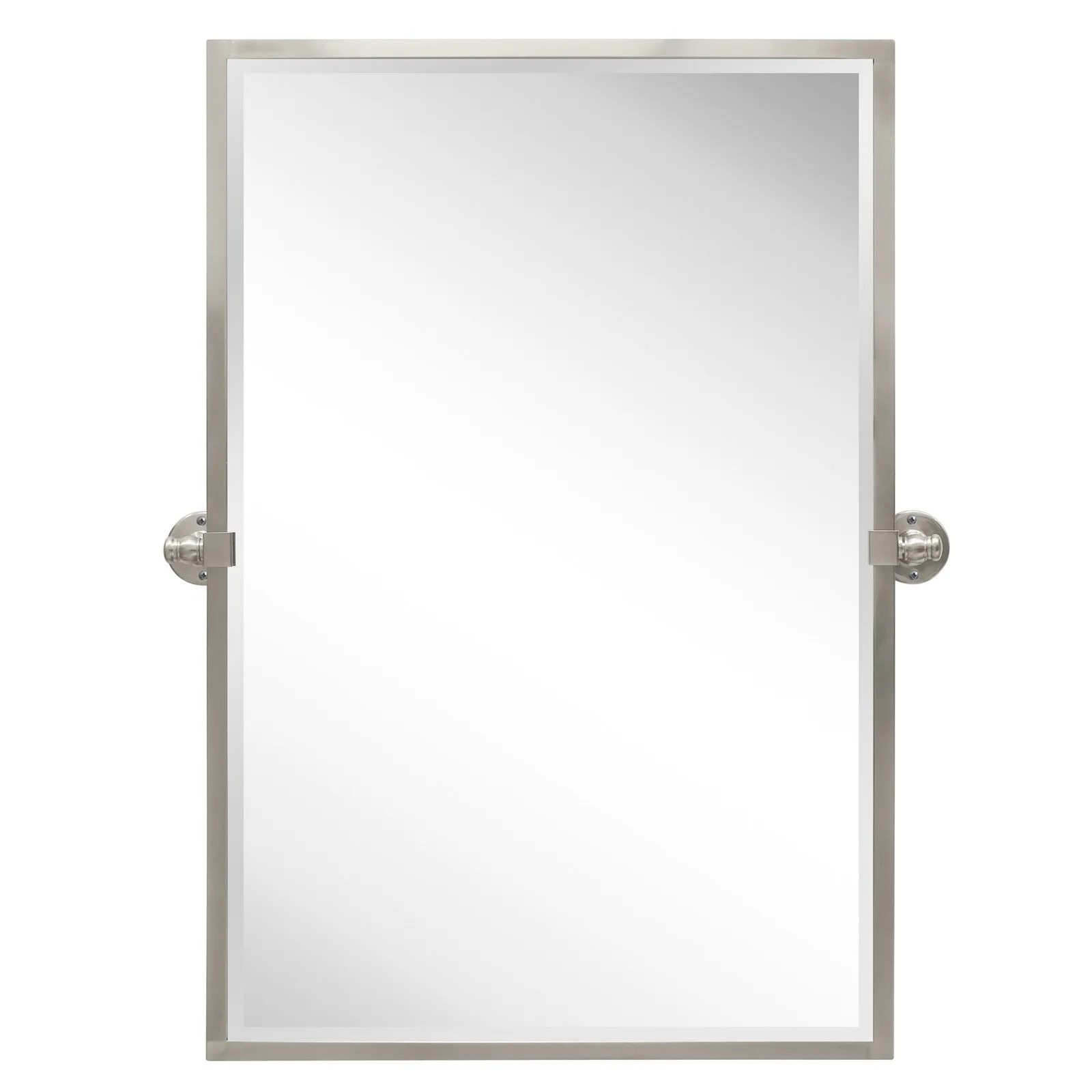 Blakley Rectangular Pivoting Mirror Tilt Mirror for Bathroom Swivel Metal Framed Wall Mounted Bathroom Vanity Mirror