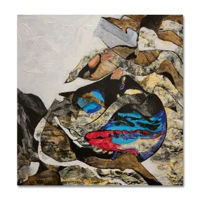 Blue Origin 20X20 Mixed Media