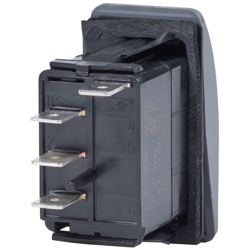 Blue Sea Gray SPDT Contura Switch